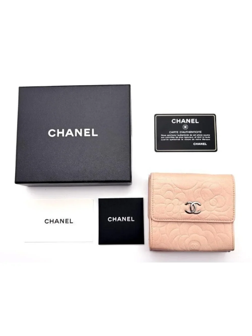 Chanel Wallet Camellia Pink